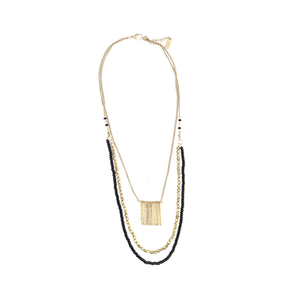 Collar Largo Layers Dorado